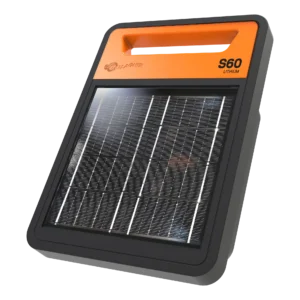 Gallagher S60li päikesepaneeliga elektrikarjus karjadele ja ulukitele