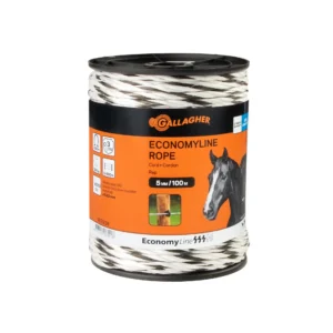 Gallagher EconomyLine nöör, valge (100m)