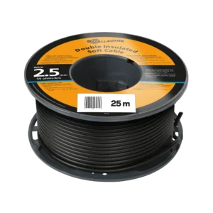 Gallagher 25 m maakaabel ø2,5 mm karjuseaparaadi ühendamiseks, meetrimärkidega
