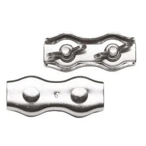 Gallagher roostevabast terasest nööri ühendaja tiibmutriga, 4 tk