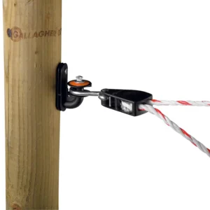 Gallagher nööripinguti rull-nurgaisolaatoriga, lihtne pöidla-vabastusklambriga
