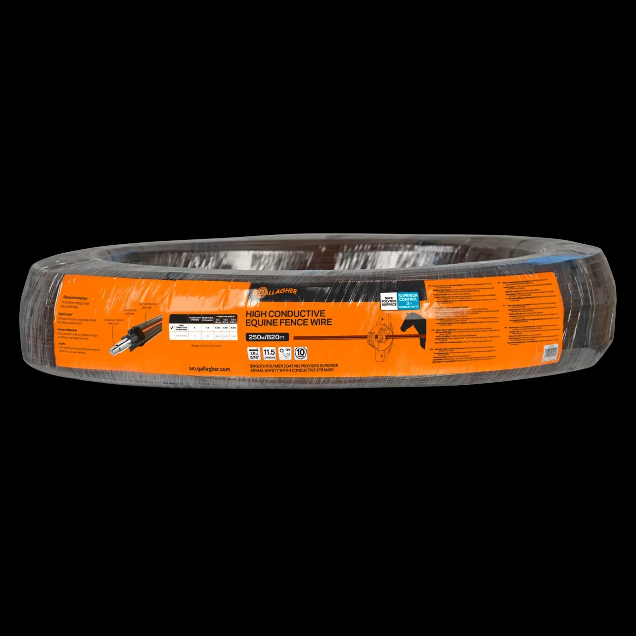 Gallagher TurboStar Equifence terra 250m — pilt 4 Gallagher TurboStar Equifence terra 250m — pilt 4