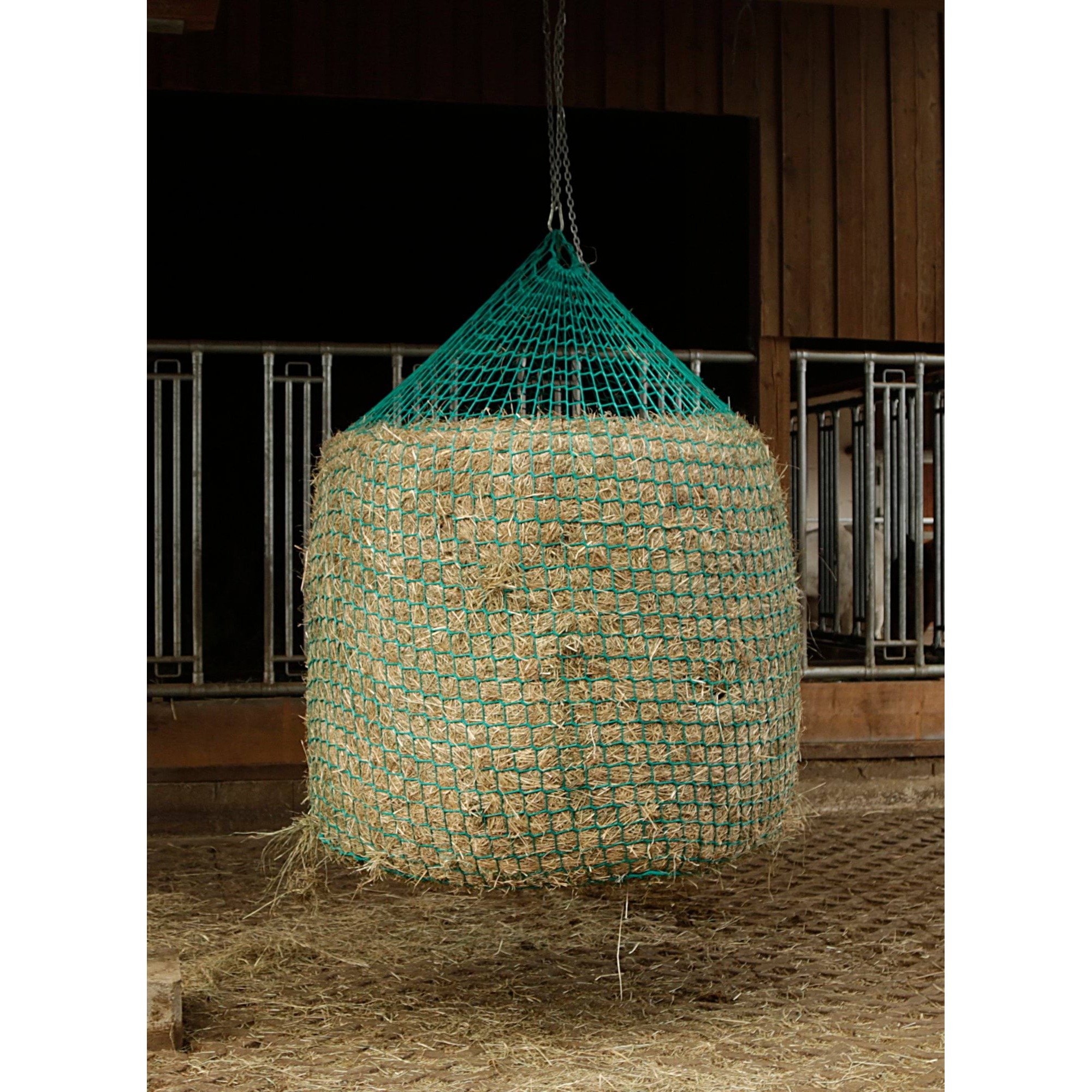Covalliero heinavõrk ümarpallidele riputatav 150×180 cm, silm 4,5 cm