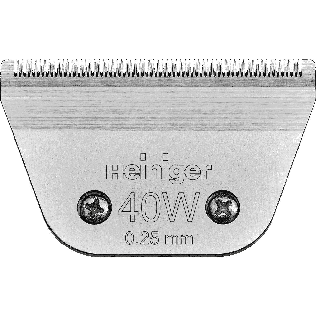 Heiniger Saphir #40W lõikepea — A5 snap-on, lai veterinaartera (0,25 mm)