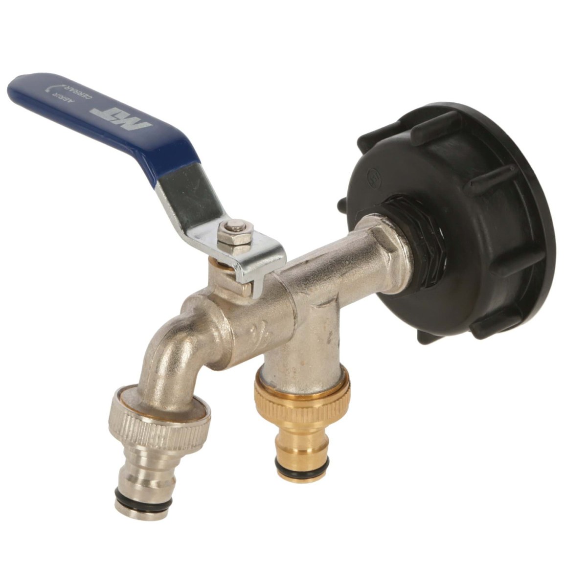 kerbl-221983 Kerbl IBC-adapter S60×6, 2× Gardena-ühendusega