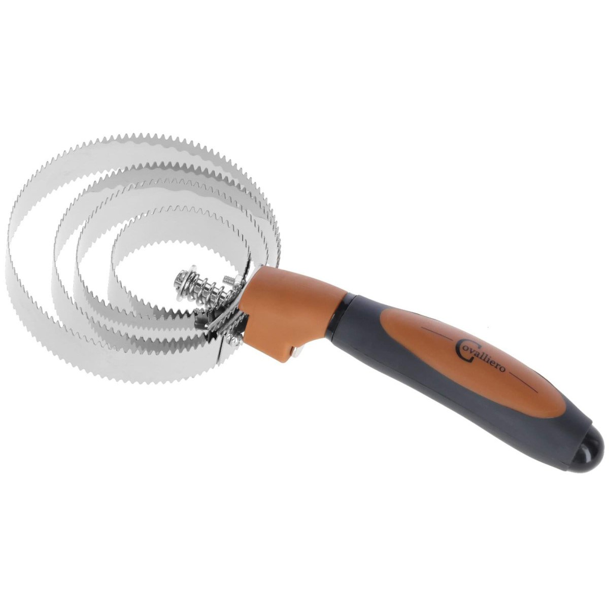 kerbl-3230276-1 Spiral Curry Comb 2K, brown/black, 26 cm, Covalliero