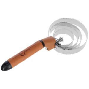 Deluxe Spiral Curry Comb, brown/black, 26.5 cm, Covalliero