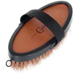 Deluxe Grooming Brush, brown/black, 18.5 cm, Covalliero
