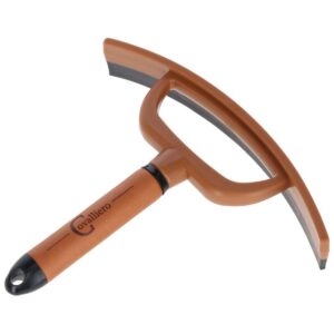 Deluxe Sweat Scraper, brown/black, 19 cm, Covalliero