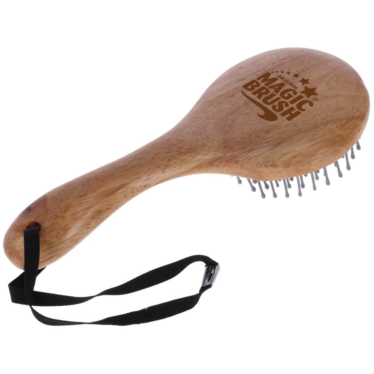 kerbl-3230524-1 Horse Mane and Tail Brush, Wooden, 22 cm, MagicBrush