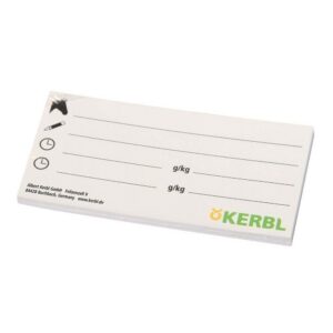 Kerbl sildikaardid ämbri kaanele, 12×6 cm, 20 tk