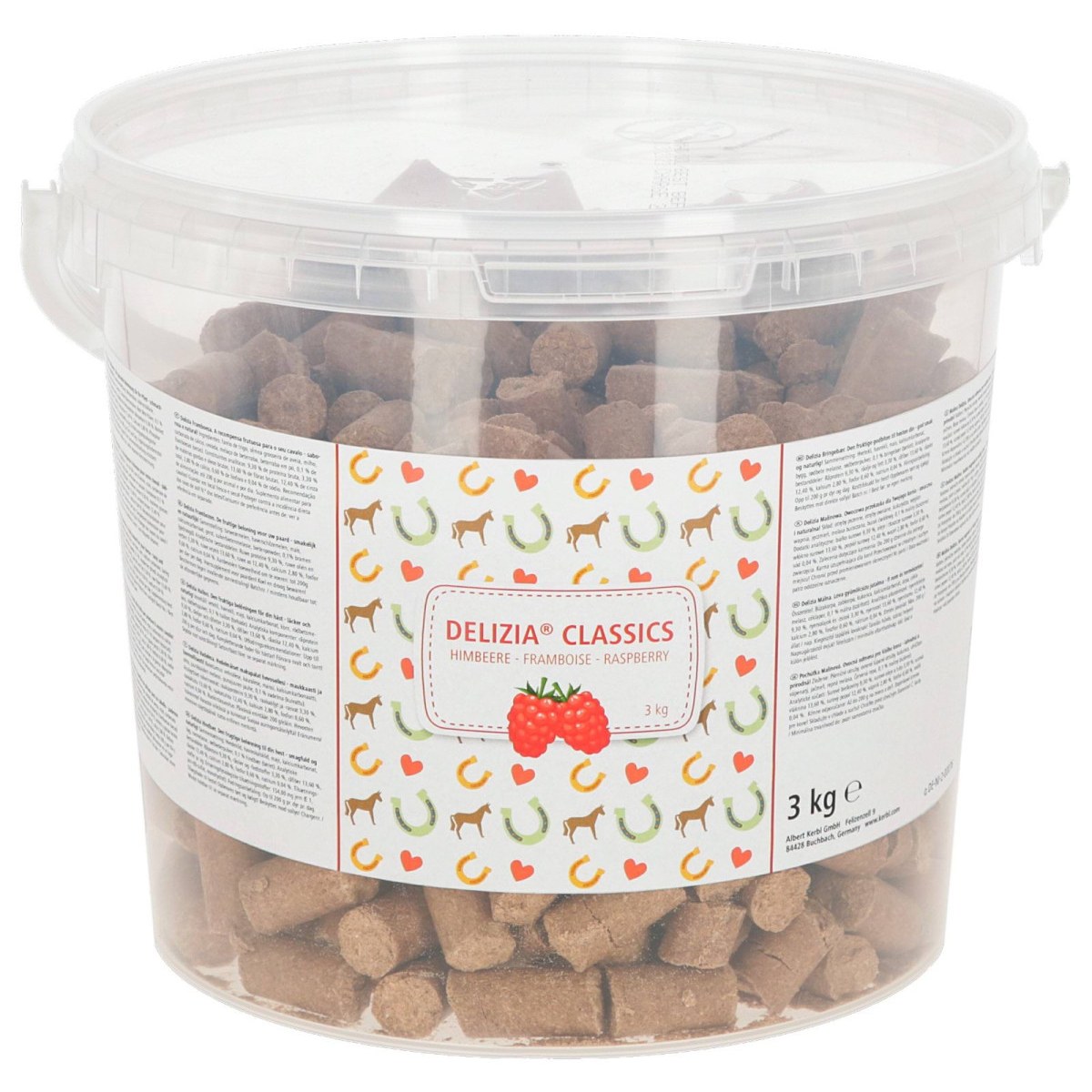 kerbl-325010 Delizia treats raspberry, 3 kg