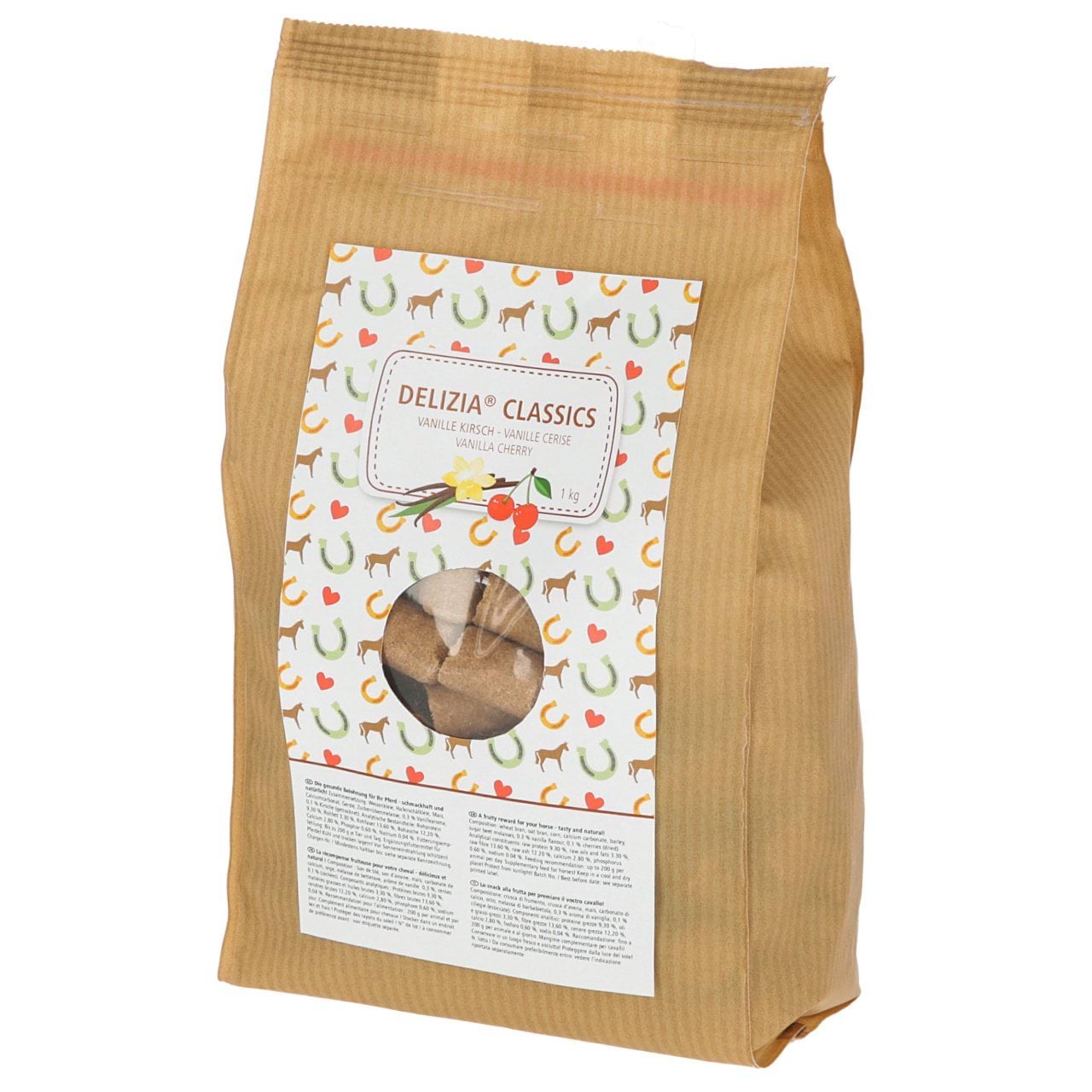 kerbl-325123 Delizia treats vanilla cherry, 1 kg