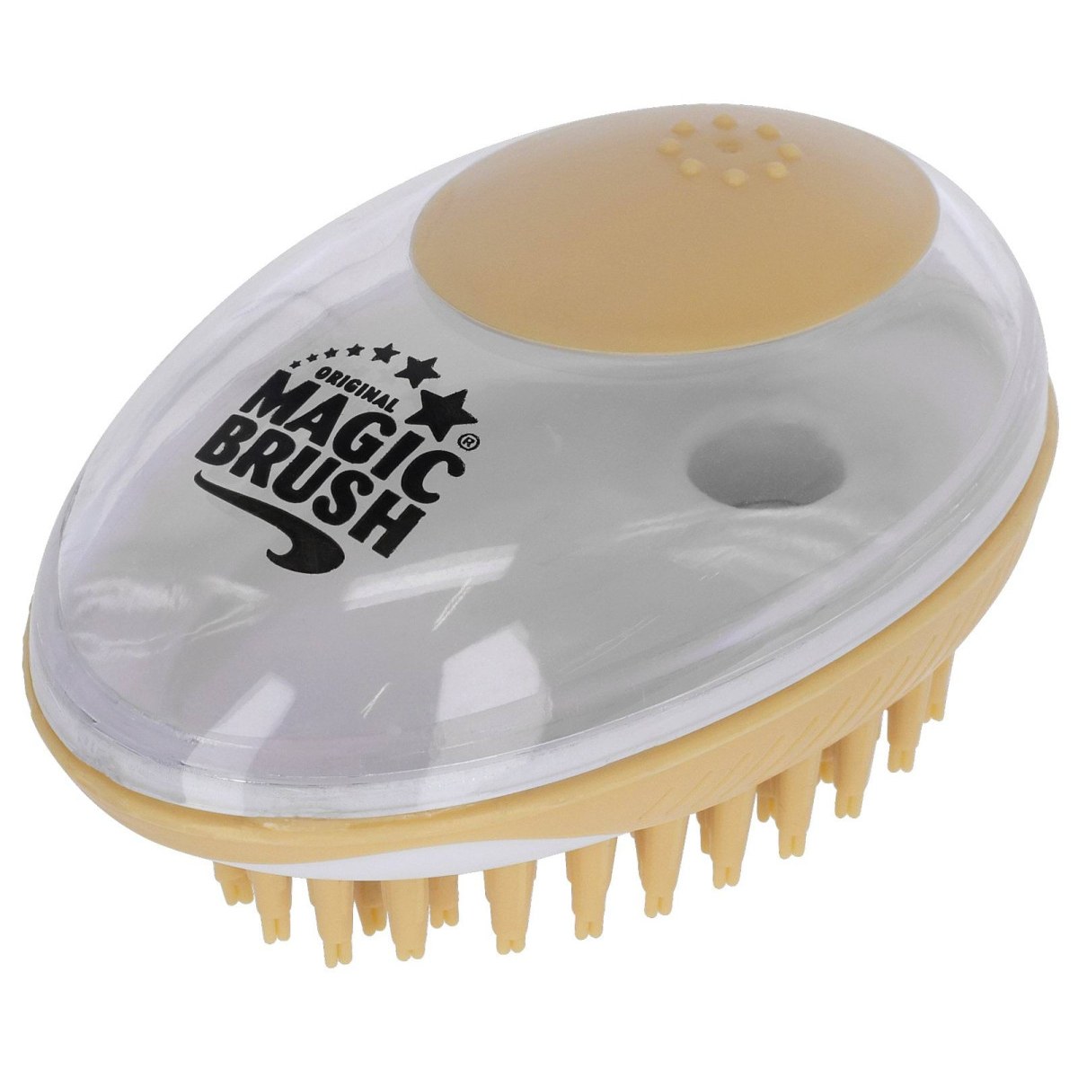 kerbl-80134 Bathing brush, 11,5 x 7,5 cm, gold, MagicBrush