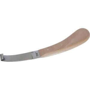 Single-edged Hoof Knife, right large blade
