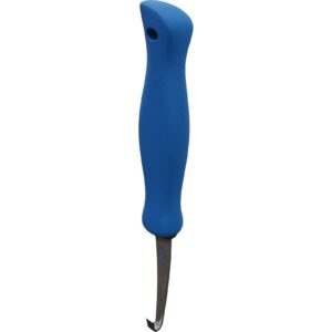 Hoof trimming knife, right, plastic handle, narrow, short, Aesculap