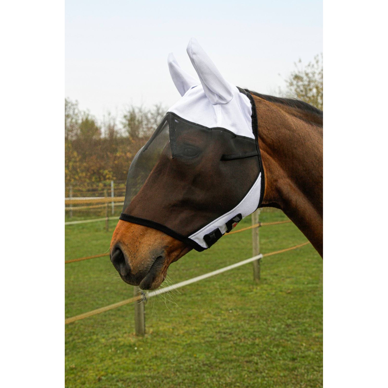 kerbl-pz-3210313-g1 Covalliero SuperFly kärbsemask kõrva- ja silmavõrguga – pilt 2