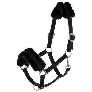 ClassicSoft horse halter, black, Covalliero