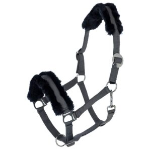 ClassicSoft horse halter, gray, Covalliero