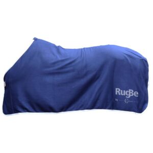RugBe Economic fleece horse blanket, navy blue, Covalliero
