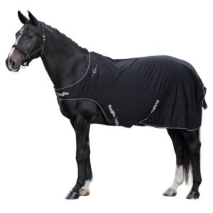 Horse carousel cover, black, Covalliero