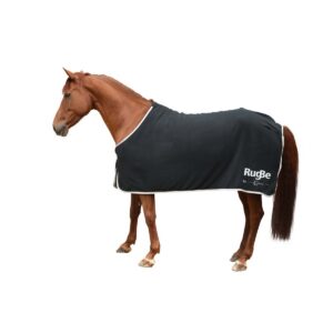 RugBe Economic polar horse blanket, black, Covalliero