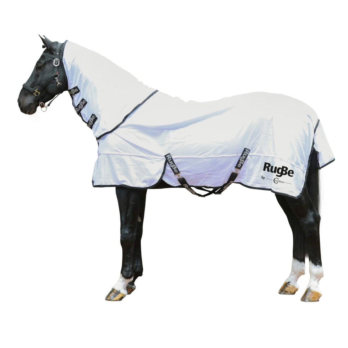 kerbl-pz-328962-1 RugBe SuperFly fly sheet for horse, white, Covalliero